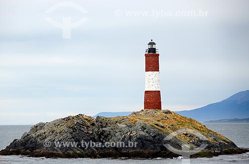  Subject: Les Eclaireurs Lighthouse - also know as End of the World Lighthouse / Place: Ushuaia city - Tierra del Fuego Province - Argentina - South America / Date: 01/2012 