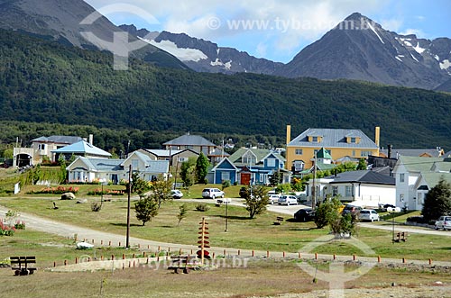  Subject: Houses of Ushuaia city / Place: Ushuaia city - Tierra del Fuego Province - Argentina - South America / Date: 01/2012 