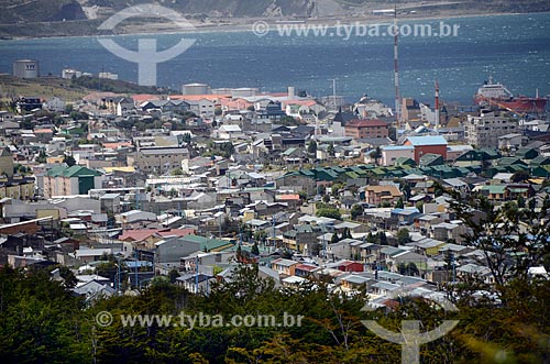  Subject: Houses of Ushuaia city / Place: Ushuaia city - Tierra del Fuego Province - Argentina - South America / Date: 01/2012 