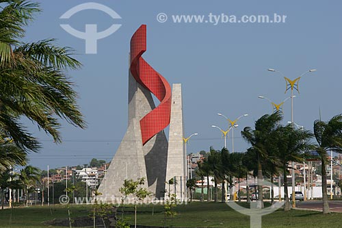  Chama do Petroleo monument (Flame of Oil)  - Macae city - Rio de Janeiro state (RJ) - Brazil