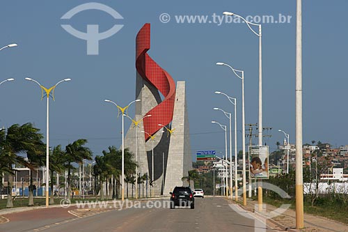  Chama do Petroleo monument (Flame of Oil)  - Macae city - Rio de Janeiro state (RJ) - Brazil