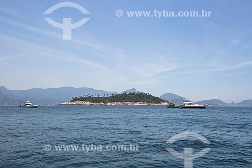  Subject: Boats near to Palmas Island - part of Natural Monument of Cagarras Island / Place: Rio de Janeiro city - Rio de Janeiro state (RJ) - Brazil / Date: 11/2013 