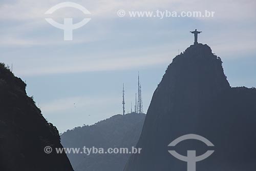  Subject: Christ the Redeemer (1931) with the Sumare Mountain in the background / Place: Rio de Janeiro city - Rio de Janeiro state (RJ) - Brazil / Date: 11/2013 