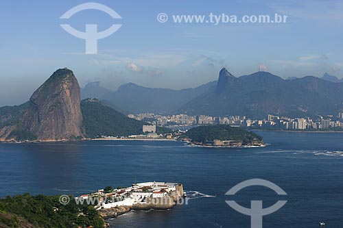  View of the Santa Cruz Fortress  - Niteroi city - Rio de Janeiro state (RJ) - Brazil