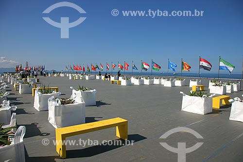  Humanities Exhibition in Copacabana Fort during the Rio + 20 conference  - Rio de Janeiro city - Rio de Janeiro state (RJ) - Brazil