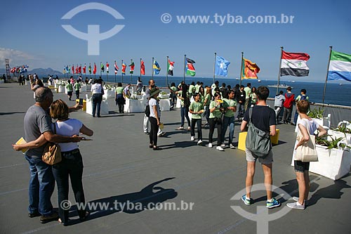  Humanities Exhibition in Copacabana Fort during the Rio + 20 conference  - Rio de Janeiro city - Rio de Janeiro state (RJ) - Brazil