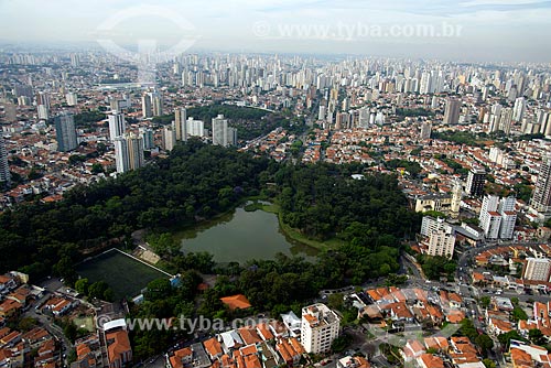  Subject: Aerial view of Aclimaçao Park / Place: Sao Paulo city - Sao Paulo state (SP) - Brazil / Date: 10/2013 