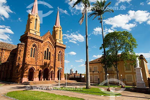  Subject: Sao Domingos Church built in Tapiocanga by Dominican priests / Place: Uberaba city - Minas Gerais state (MG) - Brazil / Date: 10/2013 