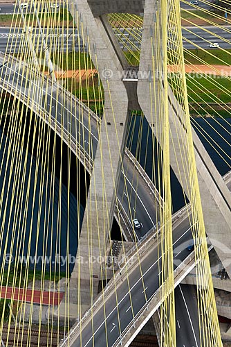  Subject: Cable-stayed bridge Octavio Frias de Oliveira / Place: Sao Paulo city - Sao Paulo state (SP) - Brazil / Date: 05/2013 