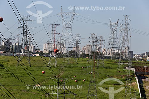  Towers of power transmission  - Sao Jose dos Campos city - Sao Paulo state (SP) - Brazil