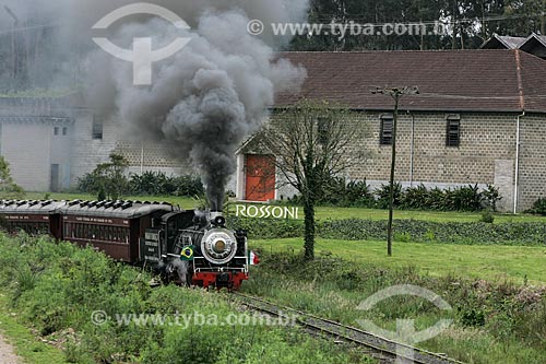  Ride of steam locomotive  - Garibaldi city - Rio Grande do Sul state (RS) - Brazil