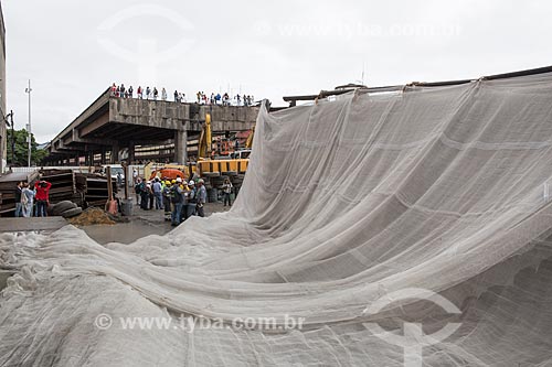  Subject: Perimetral High after implosion of the first stretch / Place: Gamboa neighborhood - Rio de Janeiro city - Rio de Janeiro state (RJ) - Brazil / Date: 11/2013 