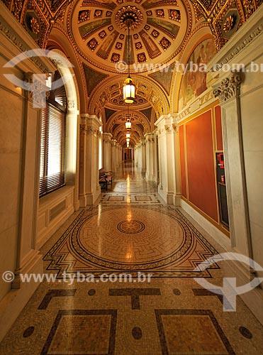  Subject: Hall of the Library of Congress / Place: Washigton DC - United States of America (USA) - North America / Date: 09/2013 