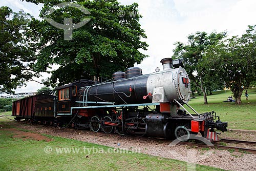  Subject: Locomotive in the Museum of Railroad Madeira-Mamore located in Madeira-Mamore Square / Place: Porto Velho city - Rondonia state (RO) - Brazil / Date: 10/2013 