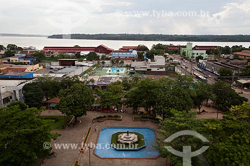  Subject: Vew of Marechal Rondon Square with Madeira River in the background / Place: Porto Velho city - Rondonia state (RO) - Brazil / Date: 10/2013 