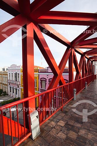  Subject: Detail of the catwalk of Dragao do Mar Center of Art and Culture / Place: Fortaleza city - Ceara state (CE) - Brazil / Date: 11/2013 