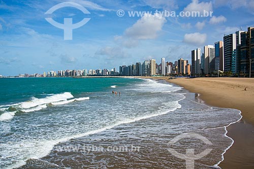  Subject: View of waterfront Fortaleza city with the espigao of Iracema Beach / Place: Fortaleza city - Ceara state (CE) - Brazil / Date: 11/2013 