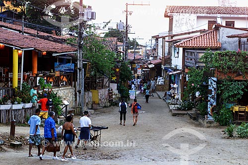  Subject: Commercial street near to Aureliano Lima Square / Place: Cairu city - Bahia state (BA) - Brazil / Date: 04/1991 