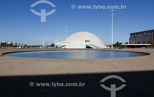  Subject: Honestino Guimaraes National Museum (2006) - part of the Joao Herculino Cultural Complex of the Republic / Place: Brasilia city - Distrito Federal (Federal District) - Brazil / Date: 08/2013 