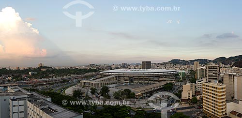  Subject: Journalist Mario Filho Stadium (1950) - also known as Maracana / Place: Maracana neighborhood - Rio de Janeiro city - Rio de Janeiro state (RJ) - Brazil / Date: 01/2014 