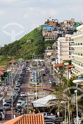  Subject: Hermes Barcelos Avenue - Grande Beach (Big Beach) waterfront / Place: Arraial do Cabo city - Rio de Janeiro state (RJ) - Brazil / Date: 01/2014 