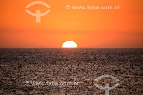  Subject: Sunset - Grande Beach (Big Beach) / Place: Arraial do Cabo city - Rio de Janeiro state (RJ) - Brazil / Date: 01/2014 