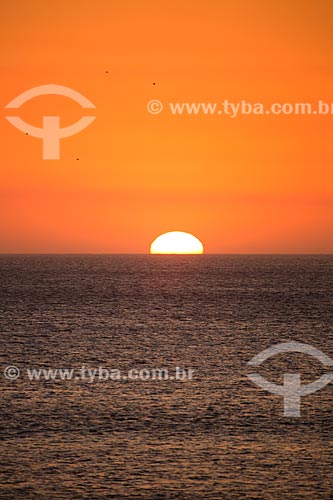  Subject: Sunset - Grande Beach (Big Beach) / Place: Arraial do Cabo city - Rio de Janeiro state (RJ) - Brazil / Date: 01/2014 