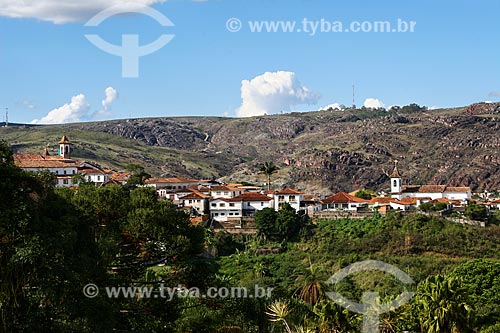  Subject: General view of Diamantina city / Place: Diamantina city - Minas Gerais state (MG) - Brazil / Date: 12/2007 