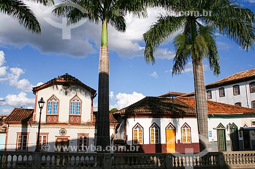  Subject: Houses of Diamantina city / Place: Diamantina city - Minas Gerais state (MG) - Brazil / Date: 12/2007 