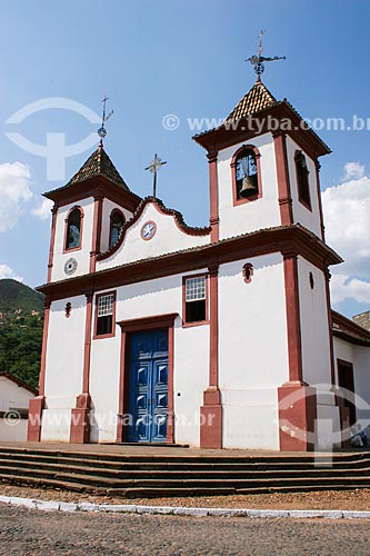  Subject: View of the Nossa Senhora da Conceicao Mother Church  / Place: Sabara city - Minas Gerais state (MG) - Brazil / Date: 12/2007 