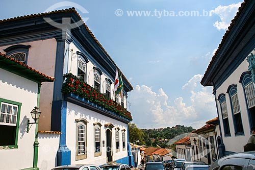  Subject: Building of Sabara City Hall on the left / Place: Sabara city - Minas Gerais state (MG) - Brazil / Date: 12/2007 