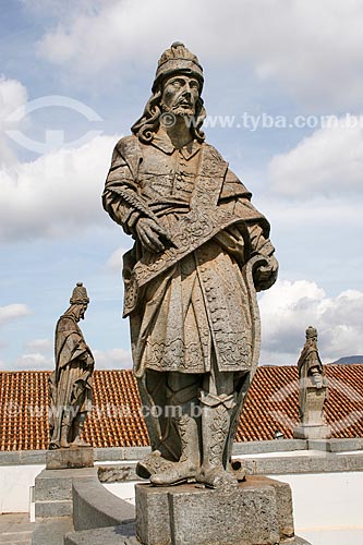  Subject: Detail of the twelve prophets the Sanctuary of Bom Jesus de Matosinhos / Place: Congonhas city - Minas Gerais state (MG) - Brazil / Date: 12/2007 