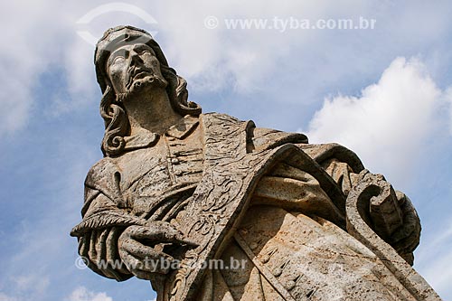  Subject: Detail of the twelve prophets the Sanctuary of Bom Jesus de Matosinhos / Place: Congonhas city - Minas Gerais state (MG) - Brazil / Date: 12/2007 