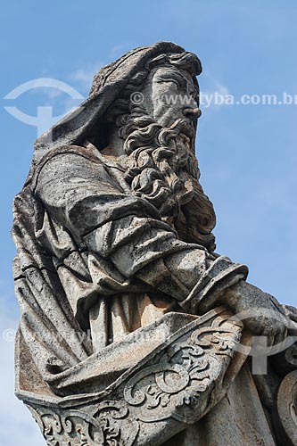  Subject: Detail of the twelve prophets the Sanctuary of Bom Jesus de Matosinhos / Place: Congonhas city - Minas Gerais state (MG) - Brazil / Date: 12/2007 