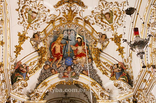  Subject: Detail of roof Sao Francisco de Assis Church / Place: Sao João del Rei city - Minas Gerais state (MG) - Brazil / Date: 12/2007 