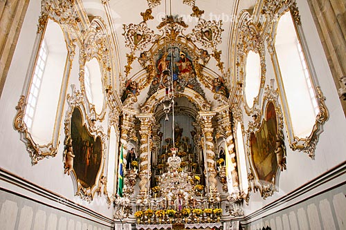  Subject: View of altar-mor Sao Francisco de Assis Church / Place: Sao João del Rei city - Minas Gerais state (MG) - Brazil / Date: 12/2007 