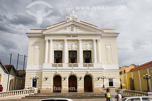  Subject: Facade of the Municipal Theatre of Sao Joao Del Rei city / Place: Sao João del Rei city - Minas Gerais state (MG) - Brazil / Date: 12/2007 