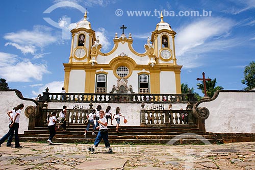  Subject: Mother Church Santo Antonio / Place: Tiradentes city - Minas Gerais state (MG) - Brazil / Date: 12/2007 