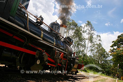  Subject: Railway station of Tiradentes - Sightseeing tour linking the cities of Tiradentes to Sao Joao Del Rei / Place: Tiradentes city - Minas Gerais state (MG) - Brazil / Date: 12/2007 