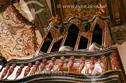  Subject: Detail of Mother Church Santo Antônio / Place: Tiradentes city - Minas Gerais state (MG) - Brazil / Date: 12/2007 