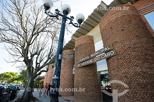  Subject: Facade of Municipal Chamber of Arraial do Cabo city / Place: Arraial do Cabo city - Rio de Janeiro state (RJ) - Brazil / Date: 12/2013 