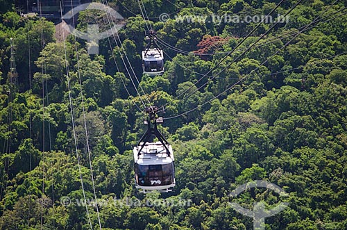  Subject: Detail of cable car of Sugar Loaf / Place: Urca neighborhood - Rio de Janeiro city - Rio de Janeiro state (RJ) - Brazil / Date: 01/2014 