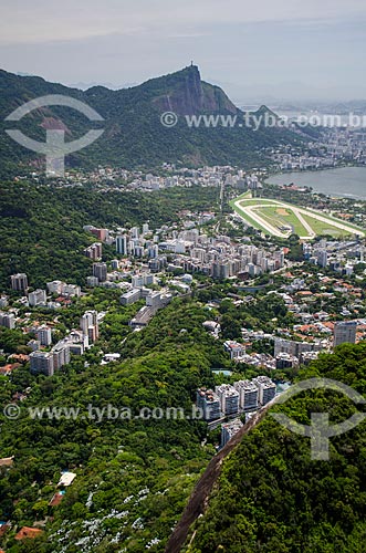  Subject: General view of the Gavea Hippodrome and of Botanical Garden of Rio de Janeiro / Place: Gavea neighborhood - Rio de Janeiro city - Rio de Janeiro state (RJ) - Brazil / Date: 11/2013 