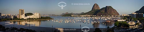  Subject: Botafogo Bay with the Sugar Loaf in the background / Place: Botafogo neighborhood - Rio de Janeiro city - Rio de Janeiro state (RJ) - Brazil / Date: 01/2014 