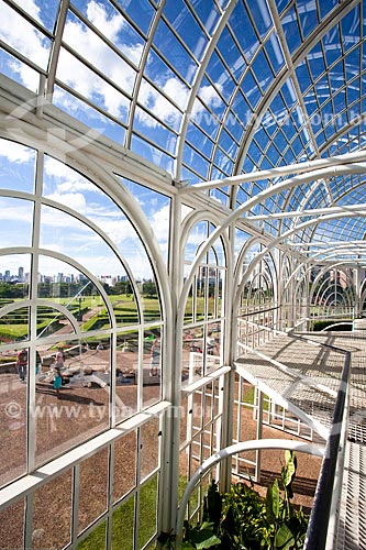  Subject: Inside of greenhouse of Curitiba Botanical Garden (Francisca Maria Garfunkel Rischbieter Botanical Garden) / Place: Jardim Botanico neighborhood - Curitiba city - Parana state (PR) - Brazil / Date: 12/2013 