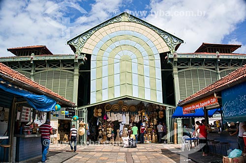  Subject: Facade of Sao Jose Market (1875) / Place: Recife city - Pernambuco state (PE) - Brazil / Date: 11/2013 