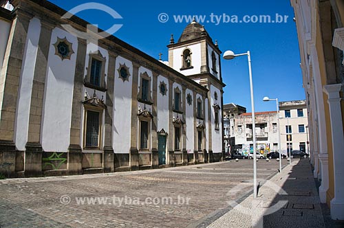  Subject: Side facade of Madre de Deus Church (XVII century) / Place: Recife city - Pernambuco state (PE) - Brazil / Date: 11/2013 