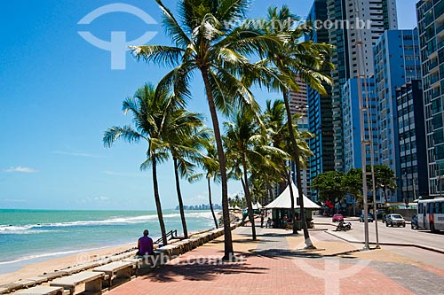  Subject: Waterfront of Boa Viagem Beach / Place: Boa Viagem neighborhood - Recife city - Pernambuco state (PE) - Brazil / Date: 11/2013 