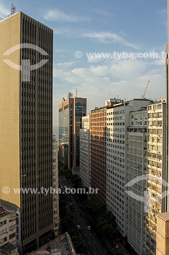  Subject: Buildings at Rio Branco Avenue / Place: City center neighborhood - Rio de Janeiro city - Rio de Janeiro state (RJ) - Brazil / Date: 02/2014 