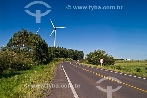  Subject: Osorio Wind Farm and RS-030 Road / Place: Osorio city - Rio Grande do Sul state (RS) - Brazil / Date: 03/2012 